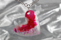 Pink Heart Necklace