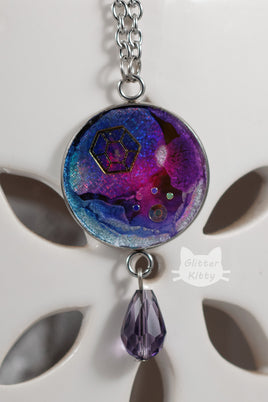 Purple Gem Necklace