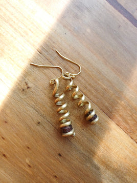 Helia Earrings Garnet