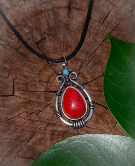 Boho Teardrop Necklace