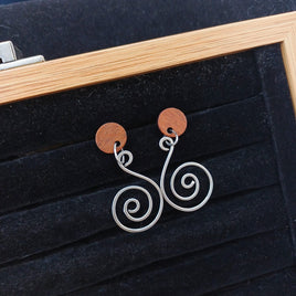 Simple Spiral Earrings