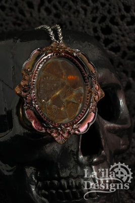 Amber Frame Necklace