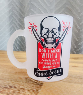 Stage A Crime Scene Frosted Mug