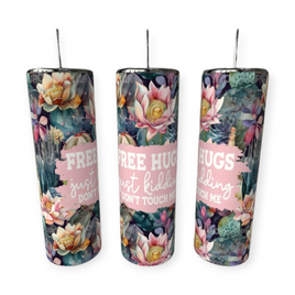 Free Hugs Succulents Tumbler
