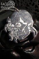 Dark Holo Skull Necklace