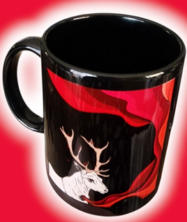 Deer Swirl Mug
