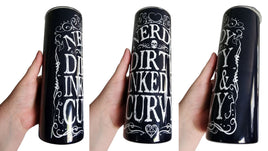 Nerdy Dirty Inked & Curved Tumbler