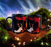 Deer Swirl Mug