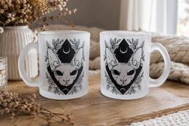Sphinx Frosted Mug