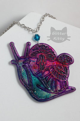 Fungus Snail Necklace