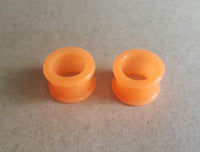 Silicone Tunnels With Rim ~ Pair