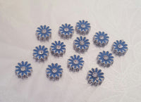 Turquoise Flower Floating Charm