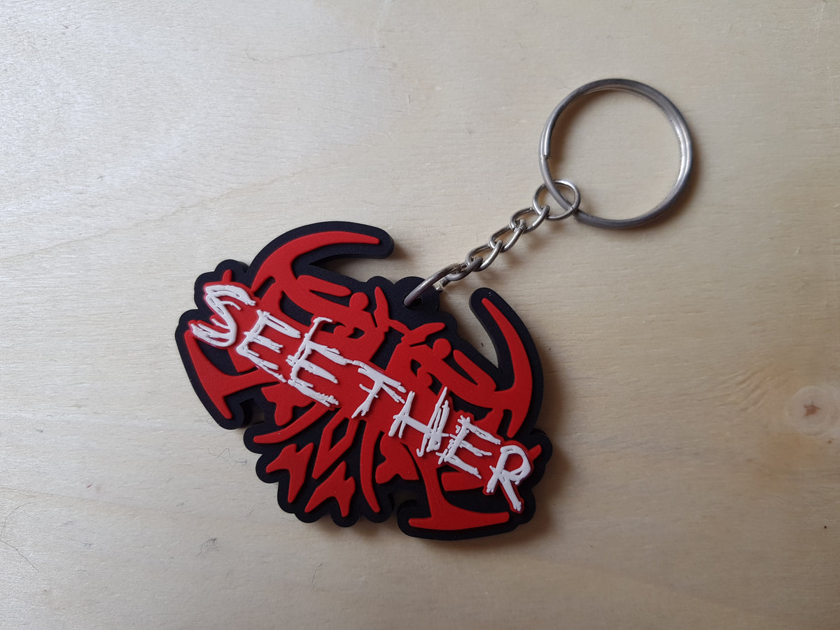 Seether Band Key Ring| Forever Wild Alternative Emporium