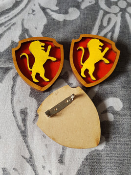 House Harry Potter Brooch ↠ Gryffindor
