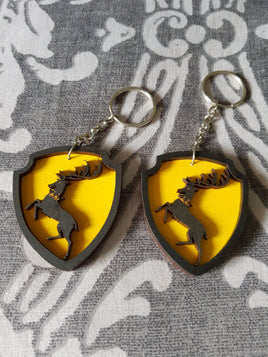 Great House Game Of Thrones Keyring ↠ Baratheon