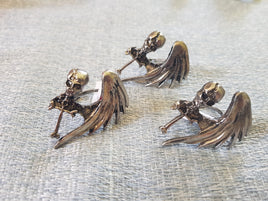 Skull Wing & Cross Ring