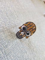 Sugar Skull Stone Detail Ring