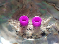 Silicone Tunnels With Rim ~ Pair