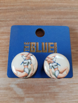 Sailor Babe Stud Earrings