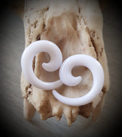 5mm Acrylic Spirals ~ Pair