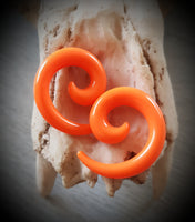 5mm Acrylic Spirals ~ Pair