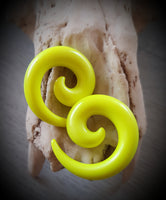 5mm Acrylic Spirals ~ Pair