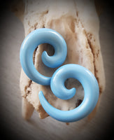 5mm Acrylic Spirals ~ Pair