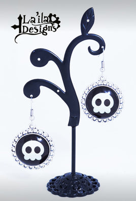 Kawaii Skull Earrings