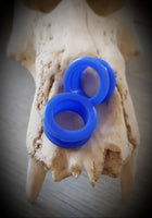 Silicone Tunnels With Rim ~ Pair
