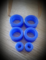 Silicone Tunnels With Rim ~ Pair