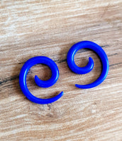 4mm Acrylic Spirals ~ Pair