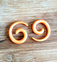 4mm Acrylic Spirals ~ Pair
