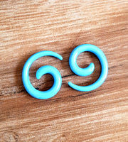 4mm Acrylic Spirals ~ Pair