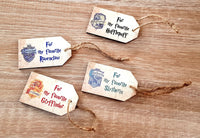 Harry Potter Wooden Gift Tag