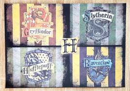 Hogwarts Houses Harry Potter Placemat
