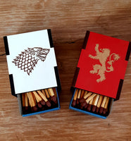 Game Of Thrones Great House Matchbox Holder