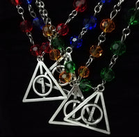 Deathly Hallows House Pride Harry Potter Necklace