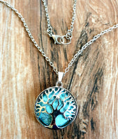 Tree Of Life Crystal Necklace