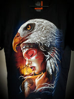 Hunter/Hunted Eagle Lady Unisex T-shirt