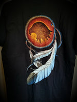 Hunter/Hunted Eagle Lady Unisex T-shirt