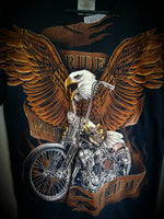 Eagle Ride With Pride Discharge Unisex T-shirt