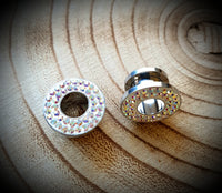 Diamantè Tunnels ↠ Mother Of Pearl ~ Pair