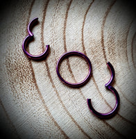 Hinged Segment Ring ↠ Purple