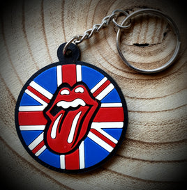 Rolling Stones Band Key Ring