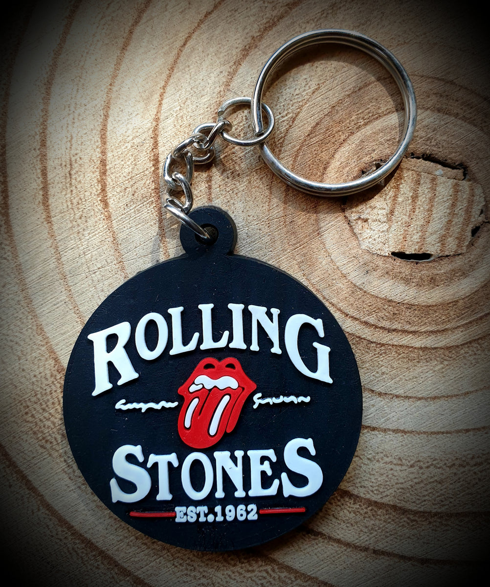 Rolling Stones Band Key Ring| Forever Wild Alternative Emporium