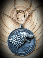 Stark Winter Is Coming Game Of Thrones Necklace