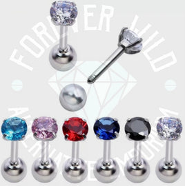 Crystal Cartilage Bar (Sold Individually)