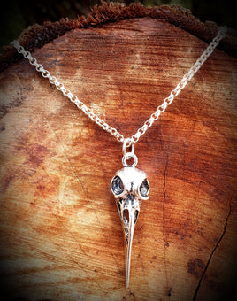 Hummingbird Skull Necklace