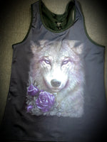 Wolf Rose Tank Top