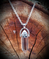 Clear Quartz Crystal Necklace